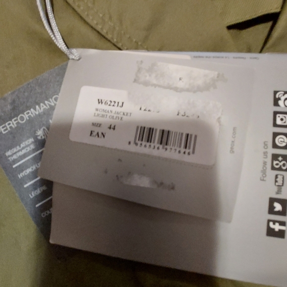 Geox respira light jacket bnwt size 8 - Picture 8 of 12